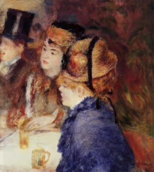 Pierre Auguste Renoir : At the Cafe II